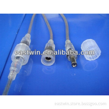 2 Core-DC-Plug- Water proof cable transparent